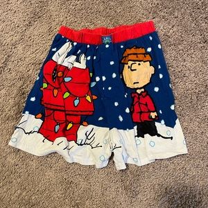 Peanuts Holiday Boxers